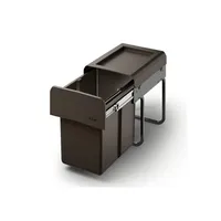 NABER CLAP 1/300-1 Abfallsorter 15 Liter in Anthrazit ab 30 cm Schrankbreite
