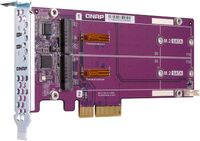 QNAP QM2-2S-220A - PCIe - M.2 - PCIe 2.0 - Gold - M.2 22110/2280