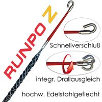 RUNPOTEC 20273 RunpoZ 6-9mm Kabelziehstrumpf