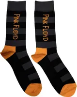 Pink Floyd - Ponožky pre mužov/dámy unisex RO10826 (39,5 EU - 45,5 EU) (Black/Orange)