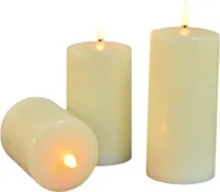 INF Sada elektronických sviečok LED (3 kusy)