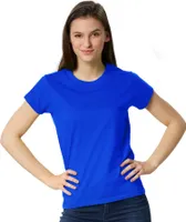 T-Shirt Frauen - blau, XXL
