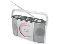 Soundmaster RCD1755SI Stereo Kofferradio mit CD-Player