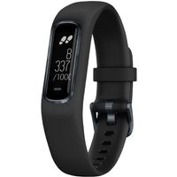 Garmin Fitness Tracker Vivosmart 4, Größe S/M, Wasserdicht, Bluetooth, ANT, Farbe: Schwarz