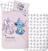 Disney Lilo und Stitch Baby Bettwäsche 2tlg Set 100x135 40x60 cm 100% Baumwolle