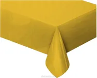 Párty ubrus foliový metalický zlatý - 137 x 183 cm - Silvestr