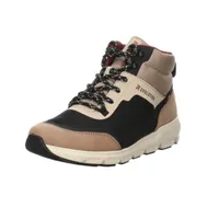 Rieker Boot - Beige Leder/Synthetik Größe: 37 Normal