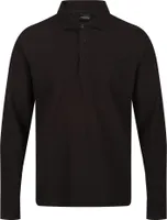 Regatta - "Pro" Poloshirt für Herren  Langärmlig RG9339 (XL) (Schwarz)