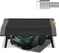 Yakimz Rasenmäher Garage Klappbar Mähroboter Dach Automower Mower Roboter Abdeckung Schützt