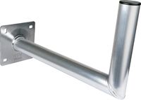 SAT Spiegel 45cm Aluminium Wandhalterung Befestigung Wandhalter Schüssel Antenne