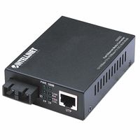 Intellinet Fast Ethernet Medienkonverter - 10/100Base TX auf 100Base-FX (SC) Multimode - 2 km - 100 Mbit/s - IEEE 802.3 - IEEE 802.3u - Schnelles Ethernet - 10,100 Mbit/s - Voll - Halb - SC