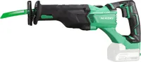 HiKOKI Akku Tigersäge CR18DBLW4Z 18 V bürstenloser Motor, weitestgehend wartungsfrei mit LED für besseres und sicheres Arbeiten