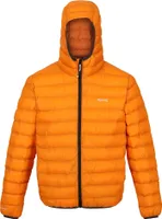 Regatta - "Marizion" Steppjacke mit Kapuze für Herren RG9069 (S) (Orangen Pfeffer/Gebranntes Kupfer)