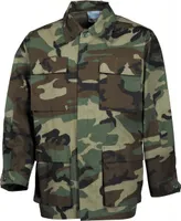 Kurtka polowa MFH US BDU, Rip Stop, woodland