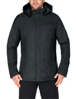 VauDe Herren Wander Freizeit Jacke Limford Jacket III mit Primaloft Füllung grau, Größe:M