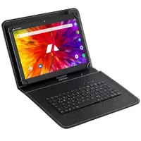 Acepad A130T 10 Zoll Tablet mit Tastatur 10.1", Android, Octa Core, 12GB RAM, 128GB Speicher, 4G LTE, HD+, WLAN/Bluetooth/GPS (Schwarz + USB-Tastatur)
