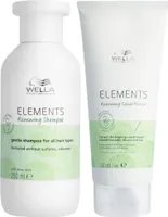 Wella Professionals Elements Renewing Set - Shampoo 250 ml + Conditioner 200 ml - NEU