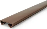 QUEST Zábradlie na schody STANDARD PVC 40x8mm, hnedá