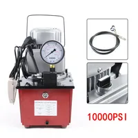 pompa elektrohydrauliczna 750 W Elektryczna pompa hydrauliczna 220 V Zawór ręczny +1,8 m węża olejowego
