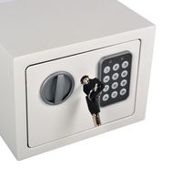 GENERIQUE - Tresor mit Zahlencode 4L - H.15 x B.20 x T.15 cm - Wandtresor - Code-Safe - 2 Sicherheitsschlüssel