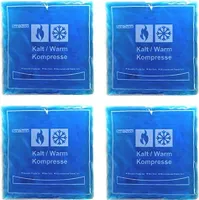 4er Set Kalt Warm Gel Kompressen eckig 150g Wärmepads Kühlpads Gelkompresse