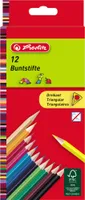 Herlitz Dreikant Buntstifte 12er Kartonetui