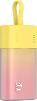 Powerbank 5200mAh 20W + Kabel, Baseus Popsicle iP Edition, Gelb-Rosa