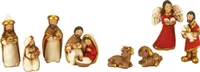 Krippenfiguren Krippenset 8-teilig