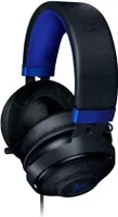 Razer Kraken for Console, Kábel, Hranie, 12 - 28000 Hz, 408 g, Slúchadlá s mikrofónom, Čierna, Modrá