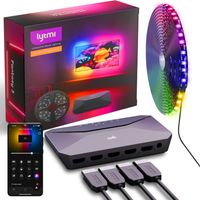 Lytmi Fantasy 3 TV Backlight Kit HDMI 2.1 LED Streifen Neo Box Mit App Farbwechselnde Wi-Fi für einen 85-90-Zoll-Fernseher