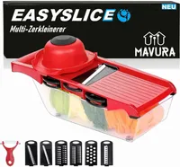 EASYSLICE Mandoline Gemüseschneider Gemüsehobel Multischneider Gemüseschäler