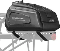 ROCKBROS Fahrrad Gepäcktasche Hinten Satteltasche Hinterradtasche mit Regenschutz 9L