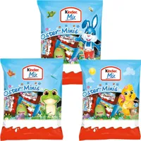 Kinder Mix Oster Minis Milchschokoladen mit Milchcreme Füllung 153g