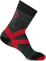 Asolo Nanosock W Farbe: schwarz/rot / Größe: S | 35 - 38