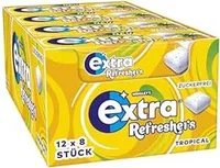 Extra® REFRESHERS Tropical Kaugummis 12 x 8 St.