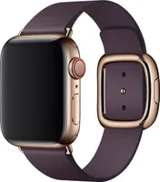 Apple Watch 9 - 41 mm, Watch SE 2022 - 40 mm, Watch SE 2023 - 40 mm, Watch 8 - 41 mm, Watch 40 mm, Watch 41 mm, Watch 38 mm Band: Leather Band Modern Buckle