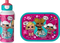 Mepal - Campus Pausenset - Lunchset mit Pop-up Trinkflasche und Brotdose - L.O.L. Surprise!