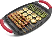 Lacor 25536 Grill-Platte Aluminiumguss 37.5 x 23 x 4.5 cm