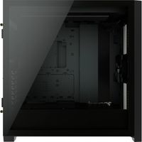 Corsair Computergehäuse iCUE 5000D Seitenfenster, Schwarz, ATX, Netzteil im Lieferumfang enthalten Nein