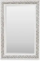 Stratford Wandspiegel Holzrahmen rechteckig 90 x 60 cm Vintage