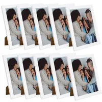 10x Fotorahmen weiß 13x18