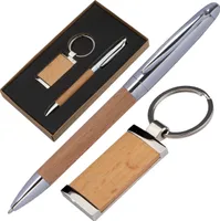 Geschenkset / mit Kugelschreiber + Schlüsselanhänger