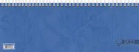 Glocken Tischkalender "Querterminbuch" 2025 blau