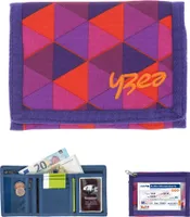Geldbörse Portemonnaie Yzea Wallet Klettbörse mit Kette und Karabiner Börse Mädchen Jungen Schülerbörse CONE +s