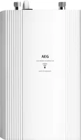 AEG elektronischer Kompakt-Durchlauferhitzer DDLE Kompakt 11/13 kW umschaltbar für die Küche, Starkstromanschluss 400 V, solargeeignet, Untertischmontage, 230768