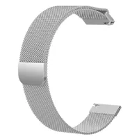 Bstrap Milanese Armband für Samsung Galaxy Watch Active 2 40/44mm, silver