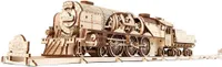 UGEARS 3D puzzle Lokomotíva V-Express s vagónom 538 dielikov