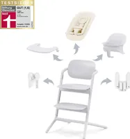 Cybex Lemo2 4 In 1 Set Hochstuhl Silber  Silber One Size