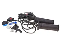 Vyhrievané rukoväte riadidiel KOSO d 22 25 mm L 130 mm