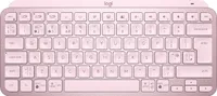 Logitech MX Keys Mini - Mini - Bezprzewodowy - Bezprzewodowy RF + Bluetooth - Przełącznik nożycowy - QWERTY - Różowy